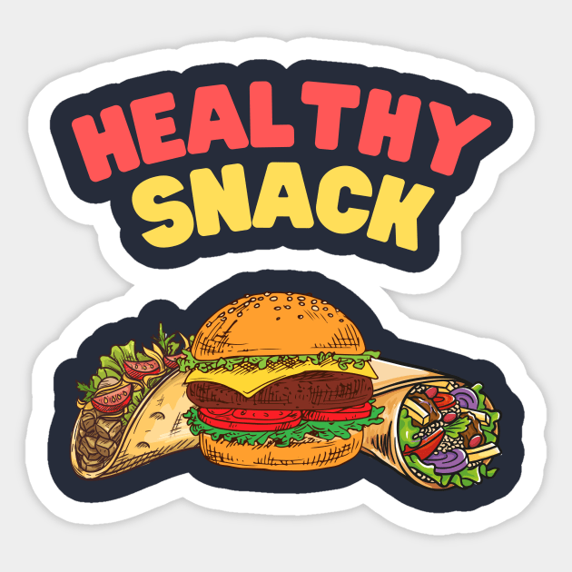 Slightly Wrong Healthy Snack Fast Food Sticker by waltzart